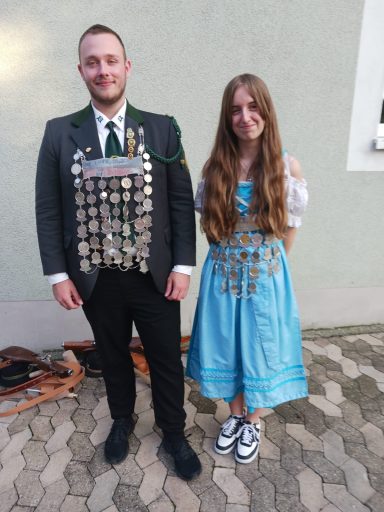 Schützenkönig und Jugendkönigin 2025